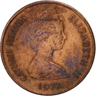 Monnaie, Îles Caïmans, Elizabeth II, Cent, 1972, British Royal Mint, TTB - Caimán (Islas)