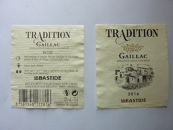 Tradition GAILLAC Rosé LaBastide 2016 - Rosés