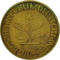 Monnaie, République Fédérale Allemande, 10 Pfennig, 1966, Stuttgart, TTB - 10 Pfennig