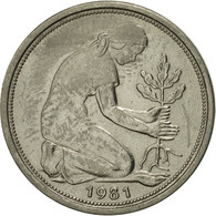 Monnaie, République Fédérale Allemande, 50 Pfennig, 1981, Munich, TTB - 50 Pfennig