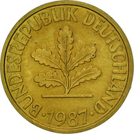 Monnaie, République Fédérale Allemande, 10 Pfennig, 1987, Stuttgart, TTB - 10 Pfennig