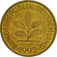 Monnaie, République Fédérale Allemande, 10 Pfennig, 1992, Stuttgart, TTB - 10 Pfennig
