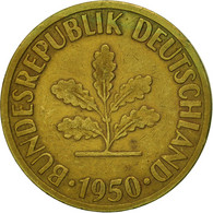 Monnaie, République Fédérale Allemande, 10 Pfennig, 1950, Stuttgart, TTB - 10 Pfennig