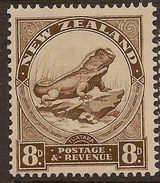 NZ 1935 8d Tuatara SG 565 HM #ABP31 - Nuovi