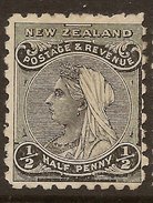 NZ 1882 1/2d SSF SG 217 HM #ABP15 - Ungebraucht