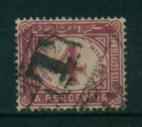 EGYPT / 1889 - 1907 / POSTAGE DUE / VF USED WITH T CANC. - 1866-1914 Khedivato Di Egitto