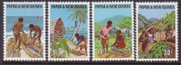 Papua New Guinea 1971 Primary Industries Sc 332-35 Mint Never Hinged - Papua-Neuguinea