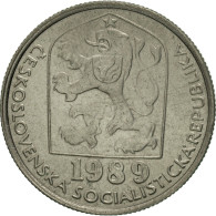 Monnaie, Tchécoslovaquie, 50 Haleru, 1989, SUP, Copper-nickel, KM:89 - Czechoslovakia