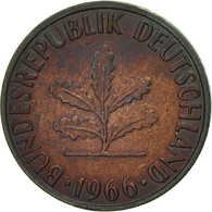 Monnaie, République Fédérale Allemande, Pfennig, 1966, Hambourg, TTB, Copper - 1 Pfennig