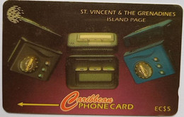 St. Vincent And Grenadines 221CSVB EC$5 " Island Page " - Saint-Vincent-et-les-Grenadines