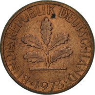 Monnaie, République Fédérale Allemande, Pfennig, 1973, Hambourg, TTB, Copper - 1 Pfennig