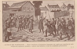 COMINES - WARNETON - Deux Bataillons D' Infanterie Française Ont,après Une Marche De Nuit, Surpris Un Régiment Prussien - Comines-Warneton - Komen-Waasten