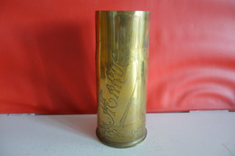 Douille D'obus 65mm  Maroc 1911 - 1914-18