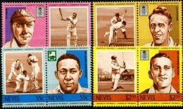 NEVIS Cricket, Yvert N° 213/20 ** MNH. - Cricket