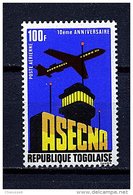 Rep. Togo **  PA N° 157 - 10e Ann. De L'A.S.E.C.N.A. - Togo (1960-...)