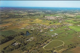 47---RARE--MONFLANQUIN--vue Aérienne Générale-( Champ De Course + Stade + Camping )-voir 2 Scans - Monflanquin