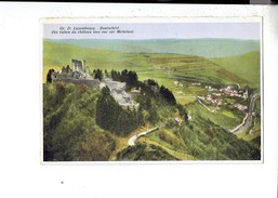 42937 Gr. D. Luxembourg - Bourscheid Les Ruines Du Chateau Avec Vue Sur Michelau N°10 - Burscheid