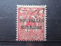 VEND TIMBRE DES NOUVELLES - HEBRIDES N° 2 , OBLITERATION " PORT - VILA " !!! - Used Stamps