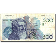 Billet, Belgique, 500 Francs, Undated (1980-81), Undated, KM:141a, TB+ - 500 Francs