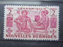 VEND BEAU TIMBRE DES NOUVELLES - HEBRIDES N° 153 , X !!! - Unused Stamps