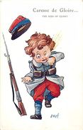 -ref V478- Illustrateurs - Illustrateur Wuyts - Enfants - Guerre 1914-18- Caresse De Gloire - Carte Bon Etat - - Wuyts