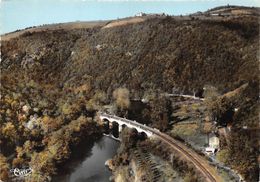 82-LAGUEPIE- DANS LES GORGES DE L'AVEYRON, LE PONT DE PETRAS , VUE AERIENNE - Altri & Non Classificati