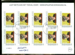 NEDERLAND 2010 * BLOK * BLOCK * BLOC * EPILEPTIE VERENIGING  * POSTFRIS GESTEMPELD - Used Stamps