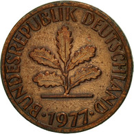 Monnaie, République Fédérale Allemande, Pfennig, 1977, Hambourg, TTB, Copper - 1 Pfennig