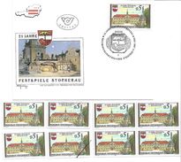 1501z4: Österreich 1988, Festspiele Stockerau, Ersttag Und Gesamt 6mal ** Briefmarken Plus Mustermarke - Stockerau