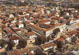 82-CASTELSARRASIN- PLACE ST-LOUIS , LE COLLEGE - VUE AERIENNE - Castelsarrasin