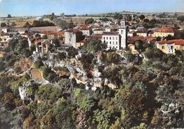 82-ROQUECOR- HAUT PERCHEE SUR SON CLOCHER , VUE DU CIEL - Sonstige & Ohne Zuordnung