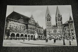 2018- Bremen Rathaus, Dom Und Bòrse - Stempel - Bremen