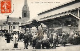 76 Yerville. Un Coin Du Marché - Yerville