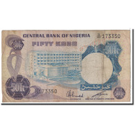 Billet, Nigéria, 50 Kobo, 1973, Undated, KM:14f, TB - Nigeria