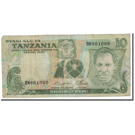 Billet, Tanzania, 10 Shilingi, 1978, Undated, KM:6a, TB - Tanzania