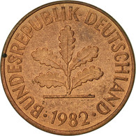 Monnaie, République Fédérale Allemande, 2 Pfennig, 1982, Stuttgart, TTB - 2 Pfennig