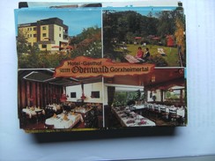 Duitsland Deutschland Hessen Odenwald Gorxheimertal Hotel Zum Odenwald - Odenwald
