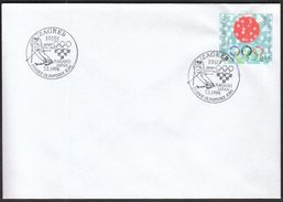 Croatia Zagreb 1998 / Olympic Games Nagano / Philatelic Exhibition / Alpine Skiing / Coat Of Arms - Winter 1998: Nagano