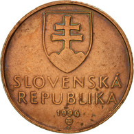 Monnaie, Slovaquie, 50 Halierov, 1996, TTB, Copper Plated Steel, KM:35 - Slowakije