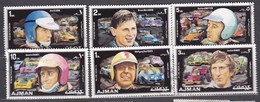 Ajman 1971 Mi 1067-1072 CTO - Cars