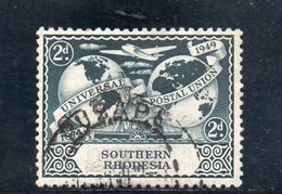 RHODESIE DU SUD 1949 O - Zuid-Rhodesië (...-1964)