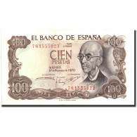 Billet, Espagne, 100 Pesetas, 1970, 1970-11-17, KM:152a, TTB+ - 100 Pesetas