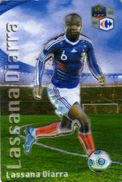 Magnet Magnets Football Carrefour Equipe France En Relief Lassana Diara - Deportes