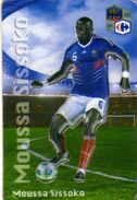 Magnet Magnets Football Carrefour Equipe France En Relief Moussa Sissoko - Sports