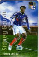 Magnet Magnets Football Carrefour Equipe France En Relief Sidney Govou - Sports