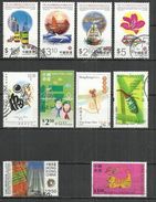 TEN AT A TIME - HONG KONG CHINA - LOT OF 10 DIFFERENT 1 - USED OBLITERE GESTEMPELT USADO - Collections, Lots & Series