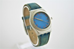 Watches : SWATCH  : IRONY  BAGGY  - Nr. : YLS4013- Original  - Running - Excelent Condition- 2004 - Moderne Uhren
