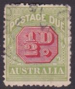 Australia Postage Due Stamps SG D63  1909-1910 Half Penny Used - Impuestos