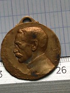 Bijoux Ancien Pendentif Ancien Médaille 1914-1916 Jusqu'au Bout Signé - Hangers