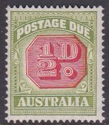 Australia Postage Due Stamps SG D112 1939 Half Penny Mint Never Hinged - Impuestos